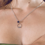 Load image into Gallery viewer, Colgante plata lava