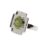 Load image into Gallery viewer, Peridot cross adaptable ring