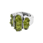 Load image into Gallery viewer,  Anillo olivina elastico