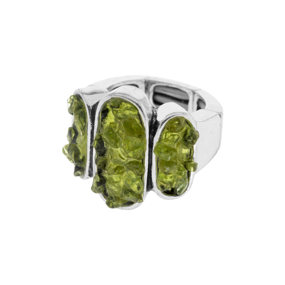 Anillo olivina elastico