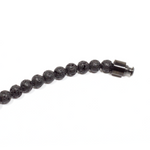 Load image into Gallery viewer, Double clasp lava ball bracelet