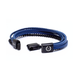 Load image into Gallery viewer, Blue quadruple bracelet and balls