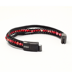 Load image into Gallery viewer, Quadruple red ball bracelet