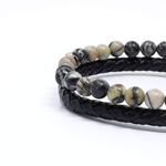Load image into Gallery viewer, White jasper ball bracelet