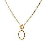 Load image into Gallery viewer, Gold plated steel pendant
