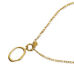 Load image into Gallery viewer, Gold plated steel pendant