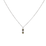 Load image into Gallery viewer, Silver and peridot pendant set