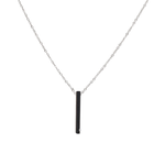Load image into Gallery viewer, Silver pendant with palm tree wood II