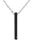 Load image into Gallery viewer, Silver pendant with palm tree wood II