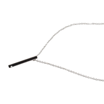 Load image into Gallery viewer, Silver pendant with palm tree wood II