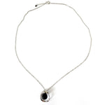 Load image into Gallery viewer, Colgante plata lava oval
