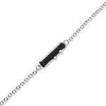 Load image into Gallery viewer, Silver and palm wood bracelet II