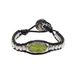 Load image into Gallery viewer, Red mountain peridot bracelet