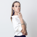 Load image into Gallery viewer, Peridot zamak bracelet