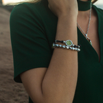 Load image into Gallery viewer, Peridot the graceful bracelet