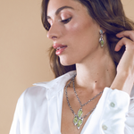 Load image into Gallery viewer, Peridot earring