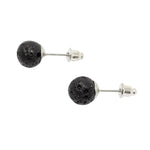 Load image into Gallery viewer, Lava pearl earring