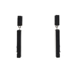 Load image into Gallery viewer, Silver earring with palm wood II