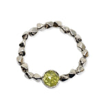 Load image into Gallery viewer, Parrot peridot bracelet