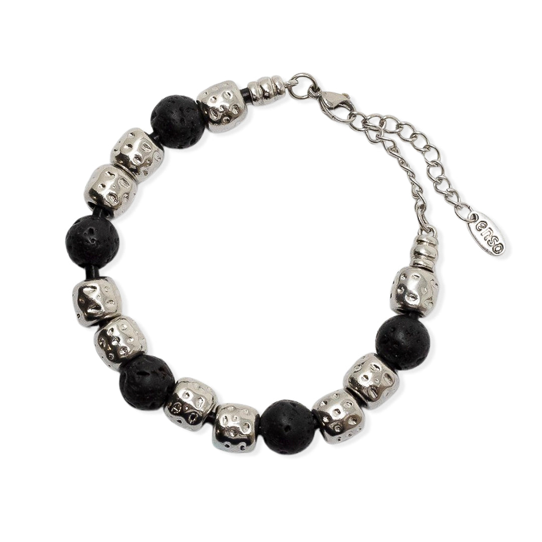 V lava balls bracelet