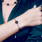 Load image into Gallery viewer, Lava bracelet with chain