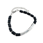 Load image into Gallery viewer, Pulsera de lava cilindros