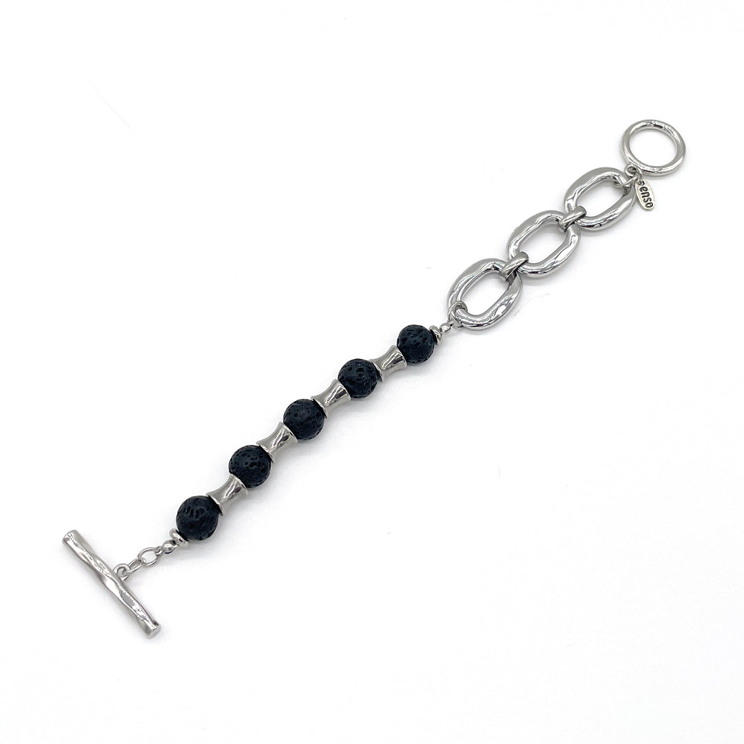 Pulsera de lava eslabones