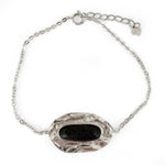 Load image into Gallery viewer, Pulsera lava plata órbita
