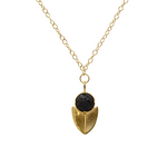 Load image into Gallery viewer, Lava spear gold plated steel bracelet