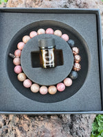 Load image into Gallery viewer, Pulsera de Cuarcita Rosa