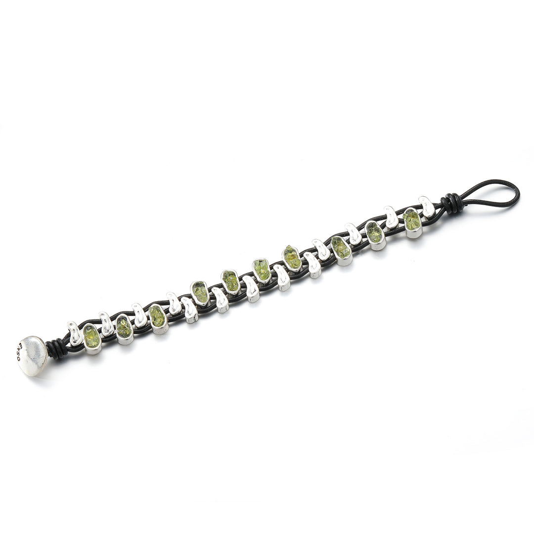 Pulsera olivina