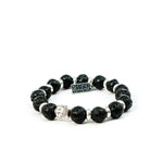 Load image into Gallery viewer, Buddha lava beads bracelet