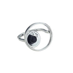 Load image into Gallery viewer, Anillo lava circulo doble