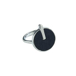 Load image into Gallery viewer, Anillo plata madera de palmera
