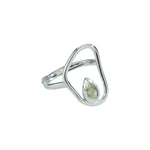 Load image into Gallery viewer, Anillo plata olivina barroca