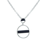 Load image into Gallery viewer, Colgante de plata con madera de palmera
