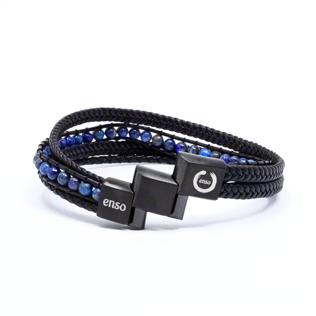 Blue quad bracelet