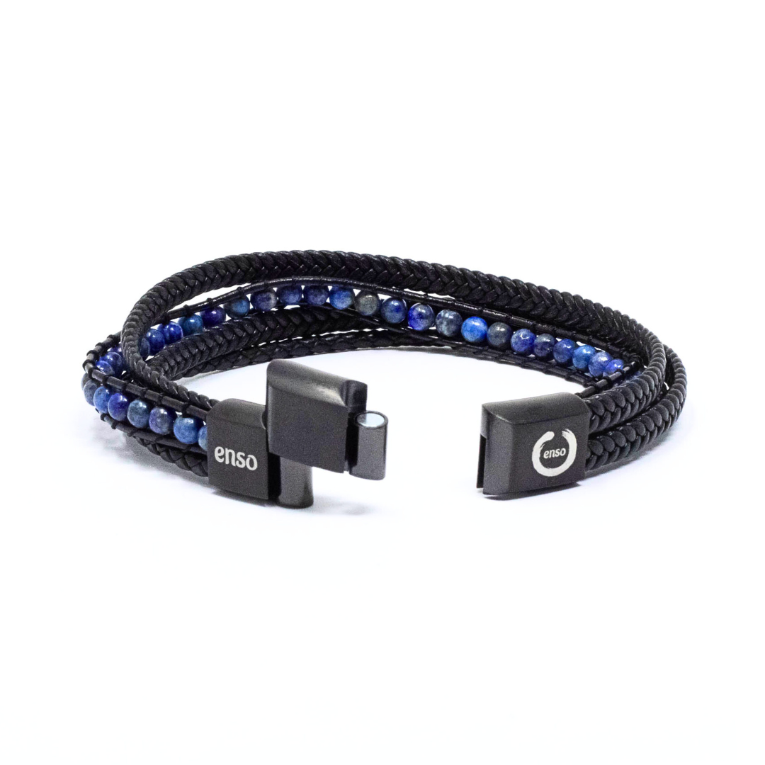 Blue quad bracelet