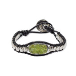 Load image into Gallery viewer, Red mountain peridot bracelet
