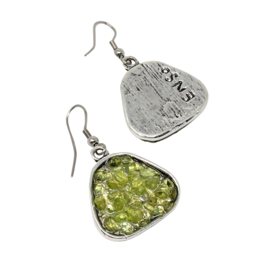 Peridot earring