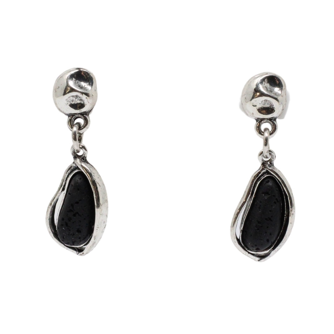 Tajinaste lava earring