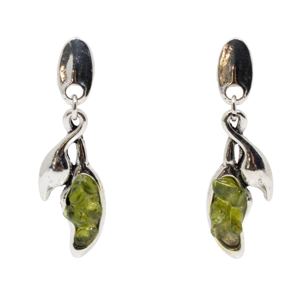 Peridot earring