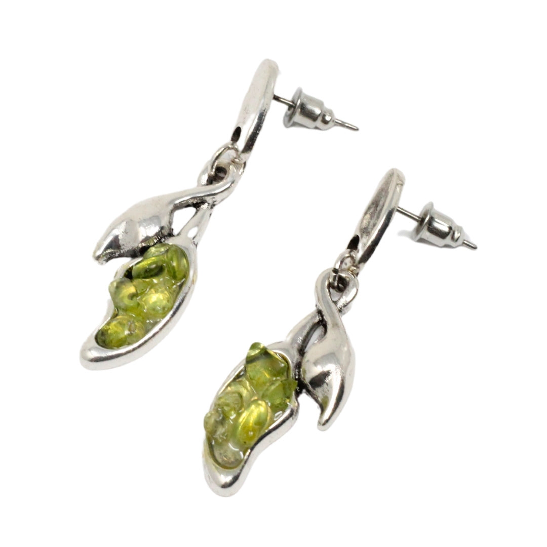 Peridot earring