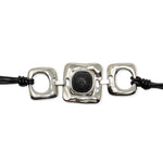 Load image into Gallery viewer, Lava central square bracelet
