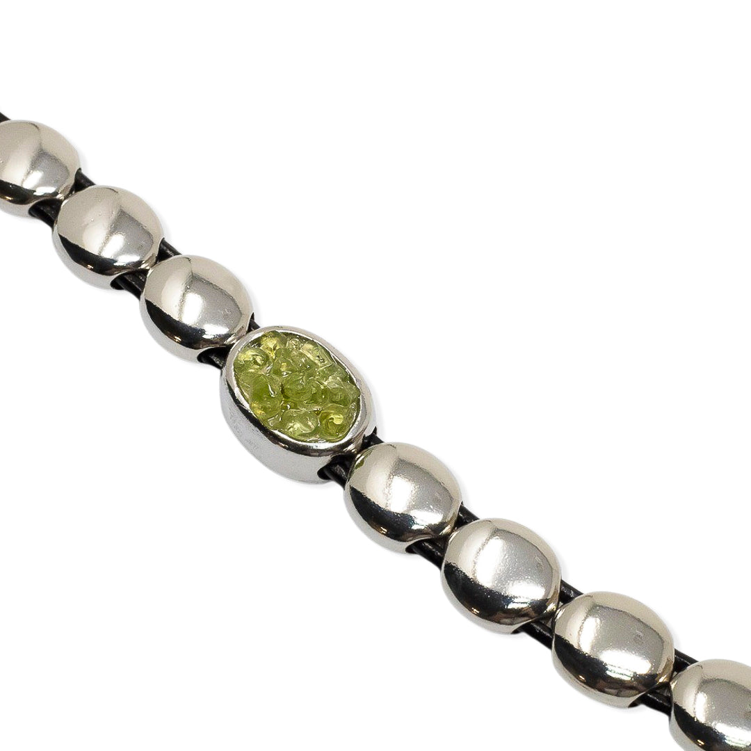 peridot bracelet