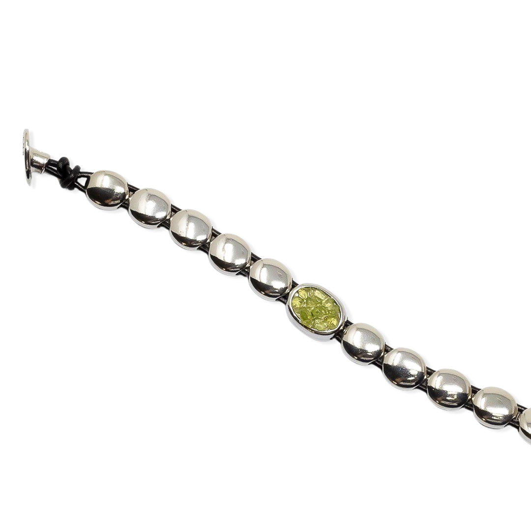 peridot bracelet