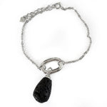 Load image into Gallery viewer, Pulsera plata gota
