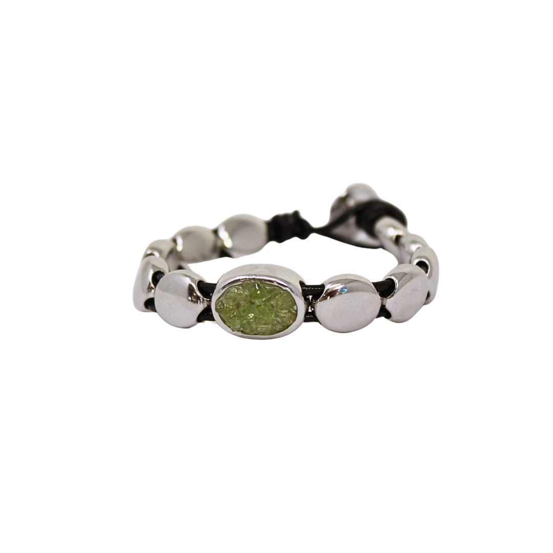 peridot bracelet