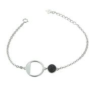  Pulsera de Plata y Perla